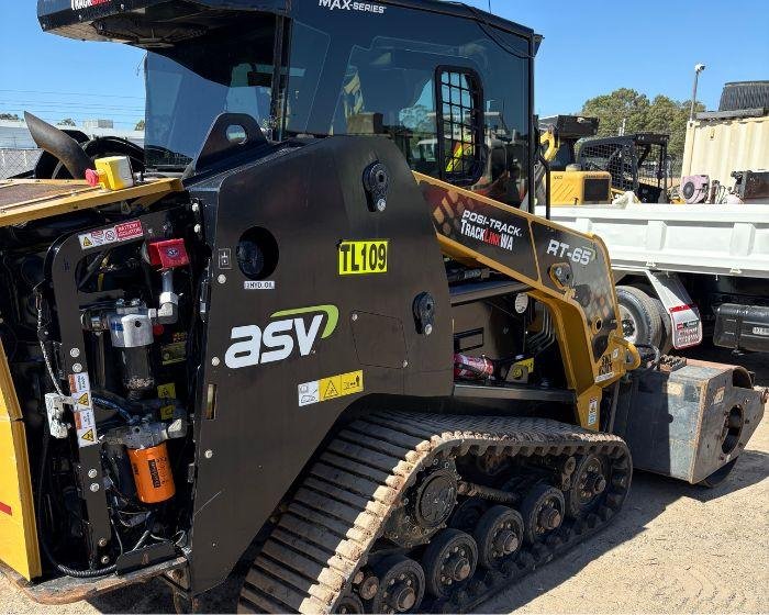 compact loader detailing heavy machinery